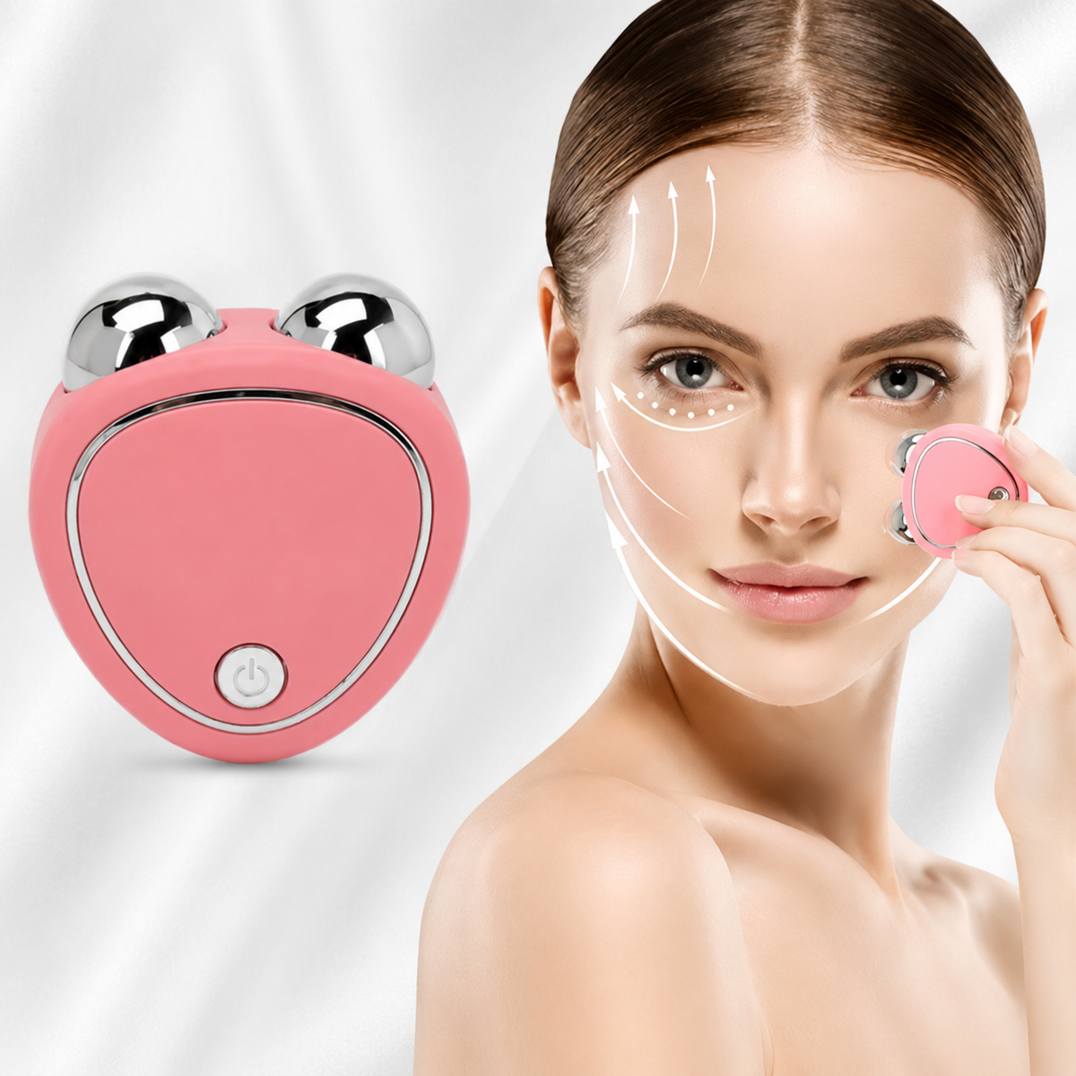 Masajeador reafirmante facial eléctrico