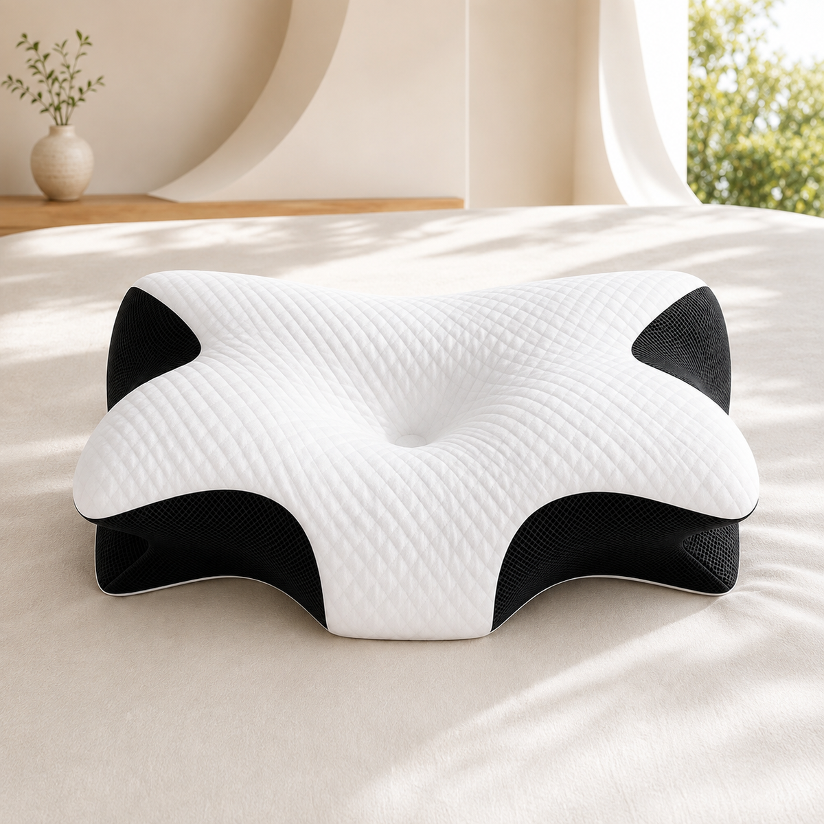 Almohada Cervical Ergonómica Viscoelástica