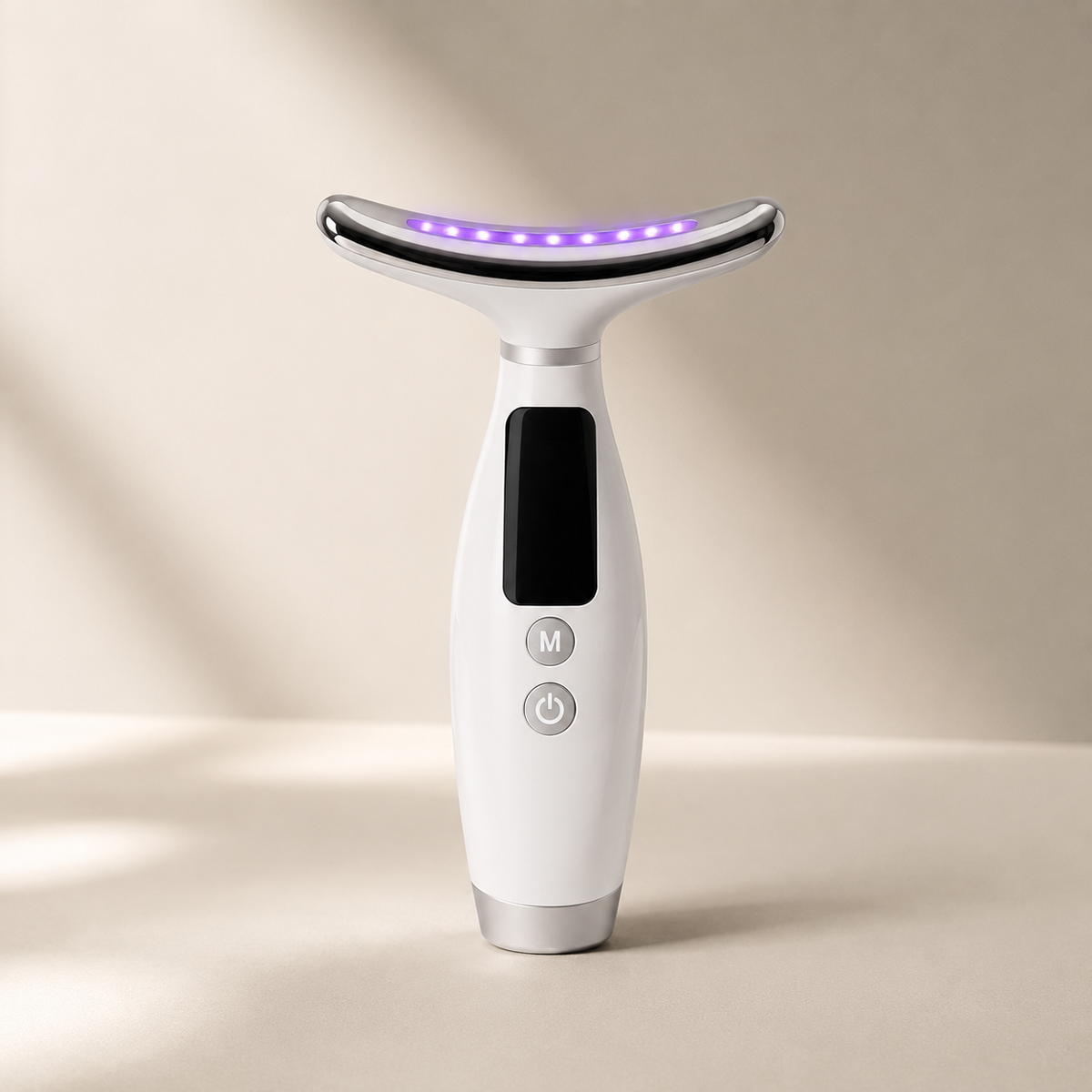 Masajeador Facial Reafirmante con Luz LED