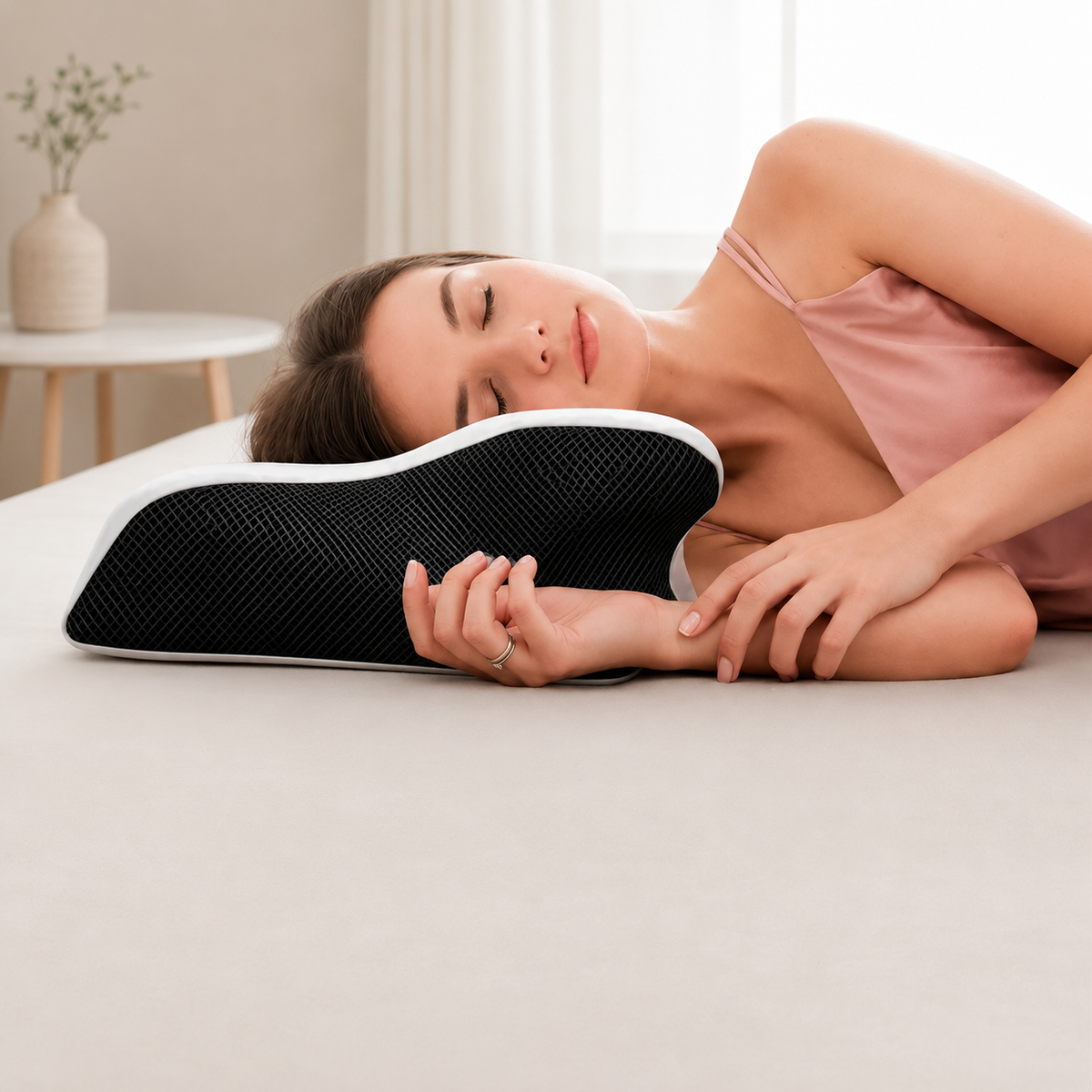 Almohada Cervical Ergonómica Viscoelástica